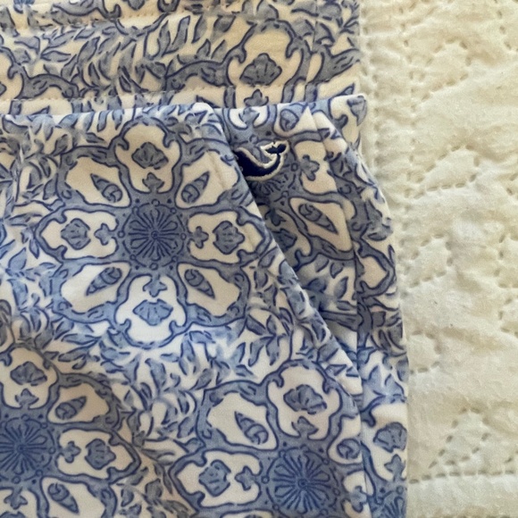 Vineyard Vines Girls Scalloped Hem Print Shorts XS 5-6 - Picture 7 of 7